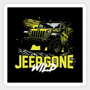 Jeep Gone Wild! Magnet